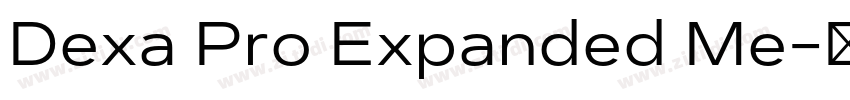 Dexa Pro Expanded Me字体转换